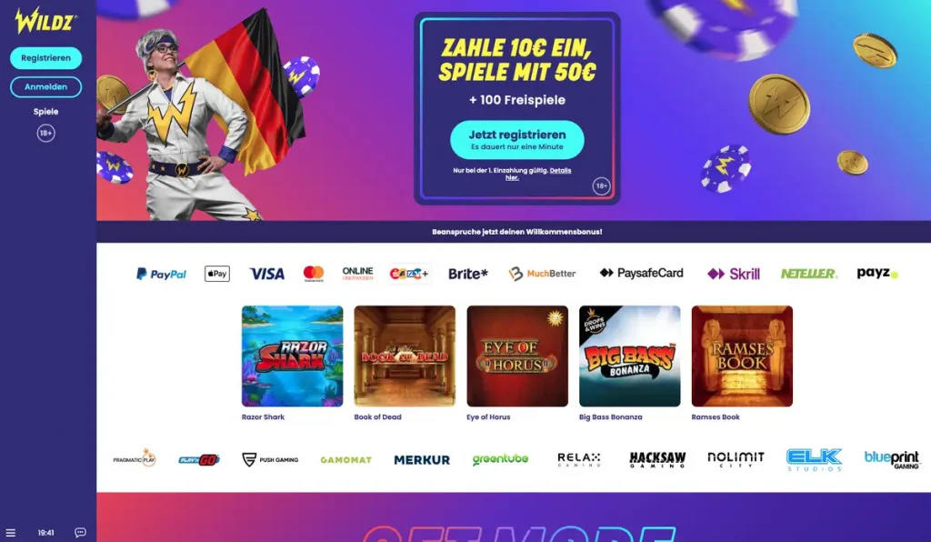 wildz casino